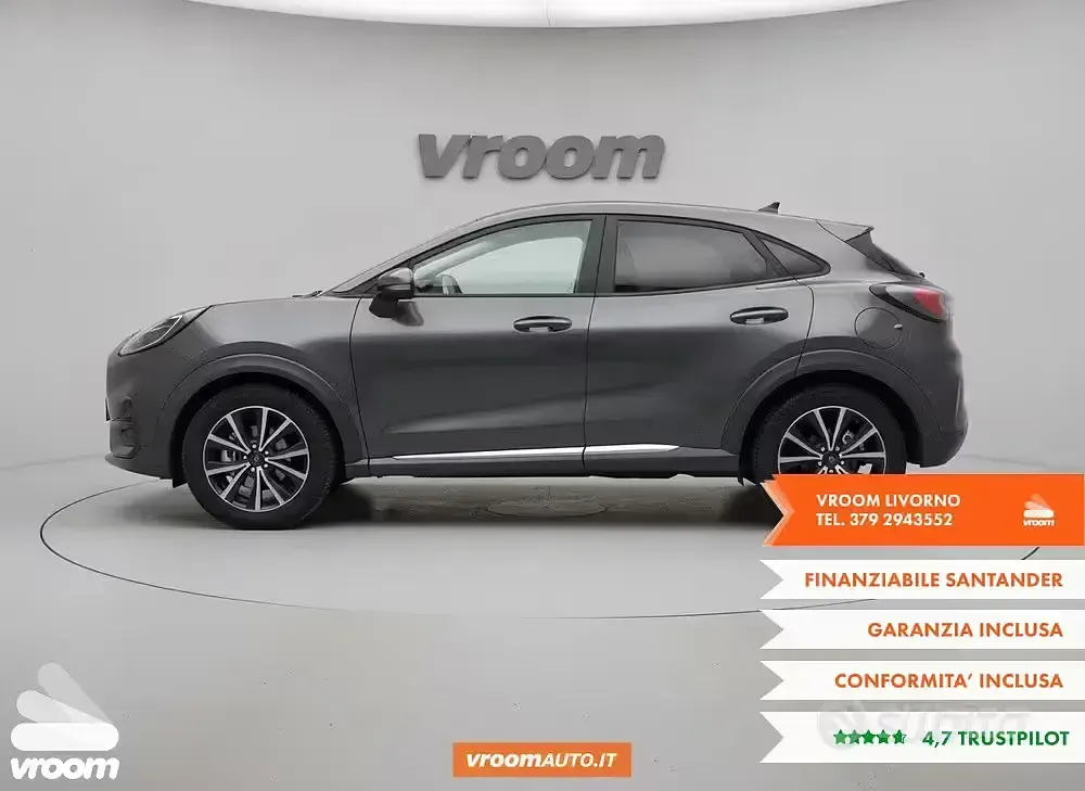 Usata Ford Puma Titanium 124 CV (91 kW) 2024 Grigio SUV