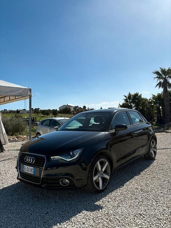 Usata Audi A1 Ambition 105 CV (77 kW) 2012 Nero Utilitaria