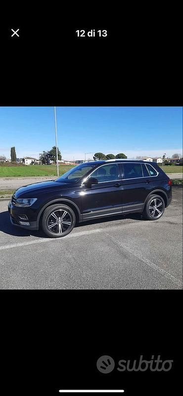 Usata VW Tiguan 150 CV (110 kW) 2016 Nero SUV