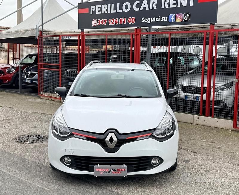 Usata Renault Clio GrandTour 75 CV (55 kW) 2013 Bianco Station wagon