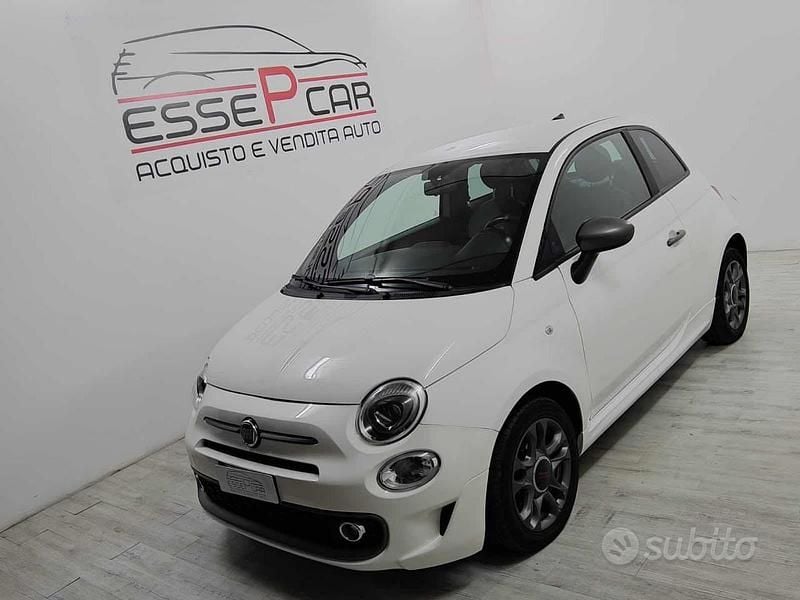 Usata Fiat 500 Lounge 69 CV (50 kW) 2018 Bianco Utilitaria