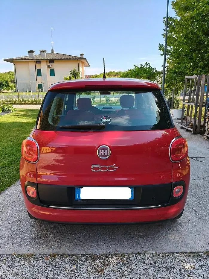 Usata Fiat 500L Easy 85 CV (62 kW) 2012 Rosso Monovolume