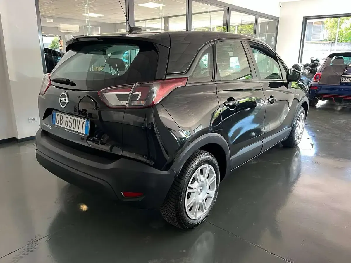 Usata Opel Crossland X Innovation 83 CV (61 kW) 2020 Nero SUV