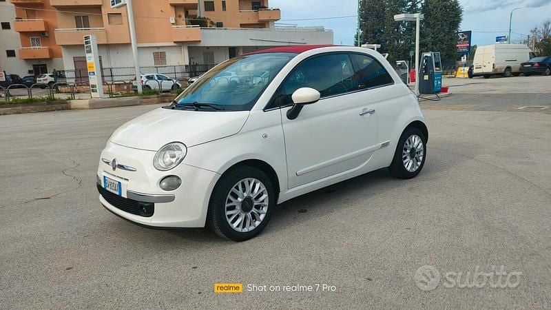 Usata Fiat 500C Pop Star 69 CV (50 kW) 2014 Bianco Cabrio
