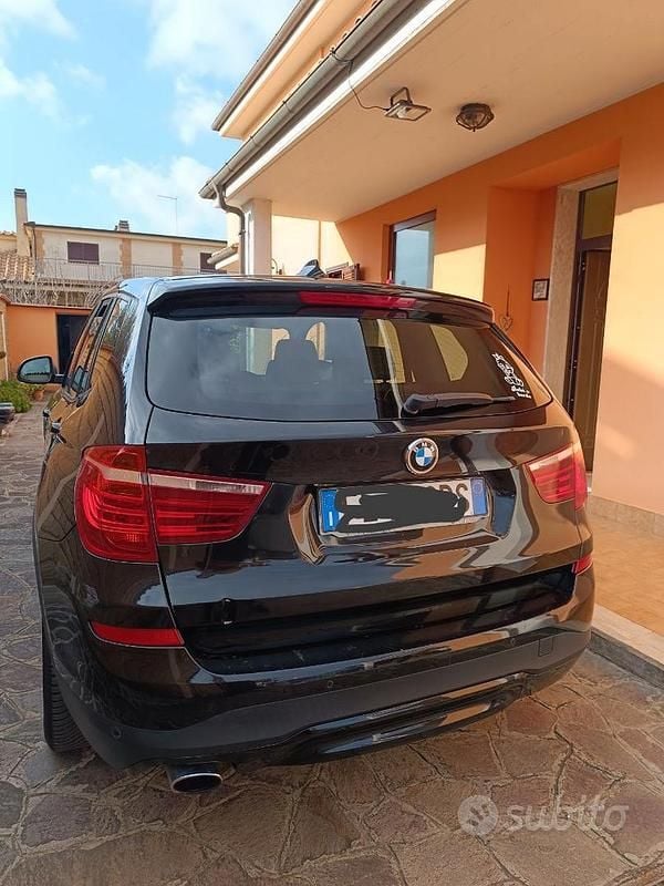 Usata BMW X3 Advantage 150 CV (110 kW) 2017 Nero SUV