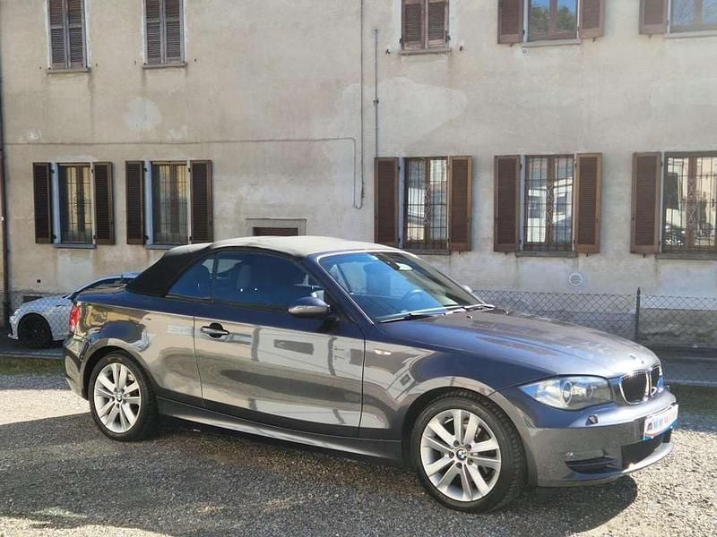 Usata BMW 118 Cabriolet 143 CV (105 kW) 2008 Grigio Cabrio
