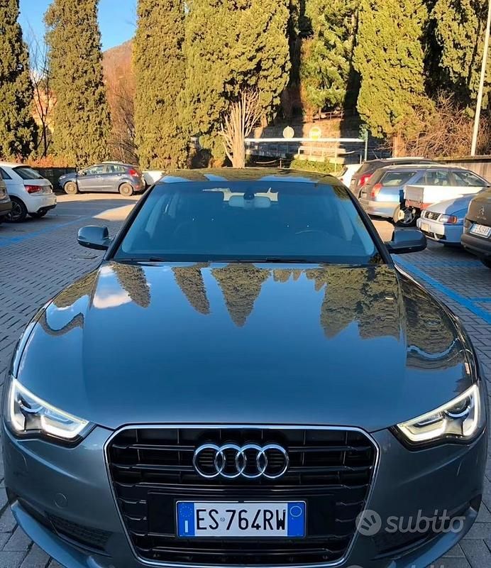 Usata Audi A5 177 CV (130 kW) 2013 Grigio Berlina