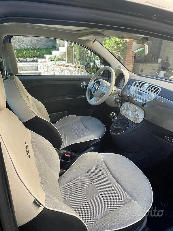 Usata Fiat 500 69 CV (50 kW) 2014 Grigio Berlina