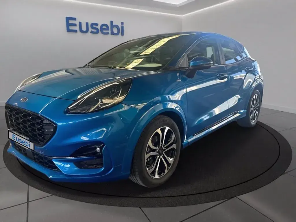 Usata Ford Puma ST-Line 125 CV (91 kW) 2023 Desert island blu SUV