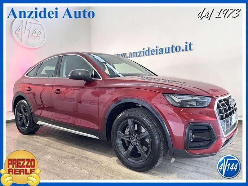 Rosso matador Usata 2021 Audi Q5 Sportback SUV | 34.900 € (Super prezzo) - Immagine 1/4