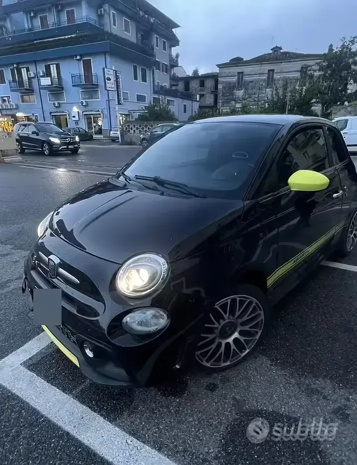 Usata Fiat 500 Abarth 100 CV (73 kW) 2007 Nero Utilitaria