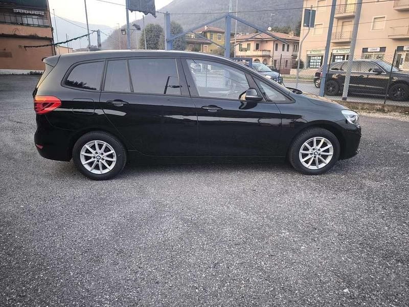 Usata BMW 218 Gran Tourer Advantage 150 CV (110 kW) 2017 Nero Monovolume