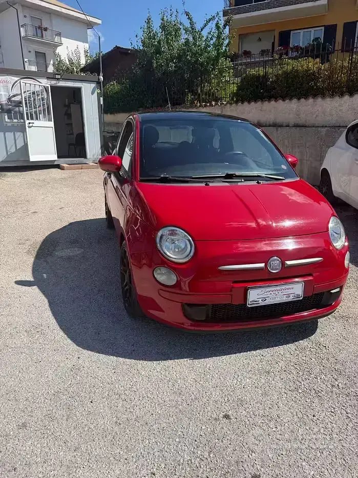 Usata Fiat 500 Sport 85 CV (62 kW) 2012 Rosso Berlina