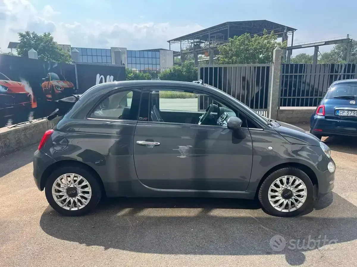 Usata Fiat 500 Dolcevita 69 CV (50 kW) 2017 Grigio Cabrio