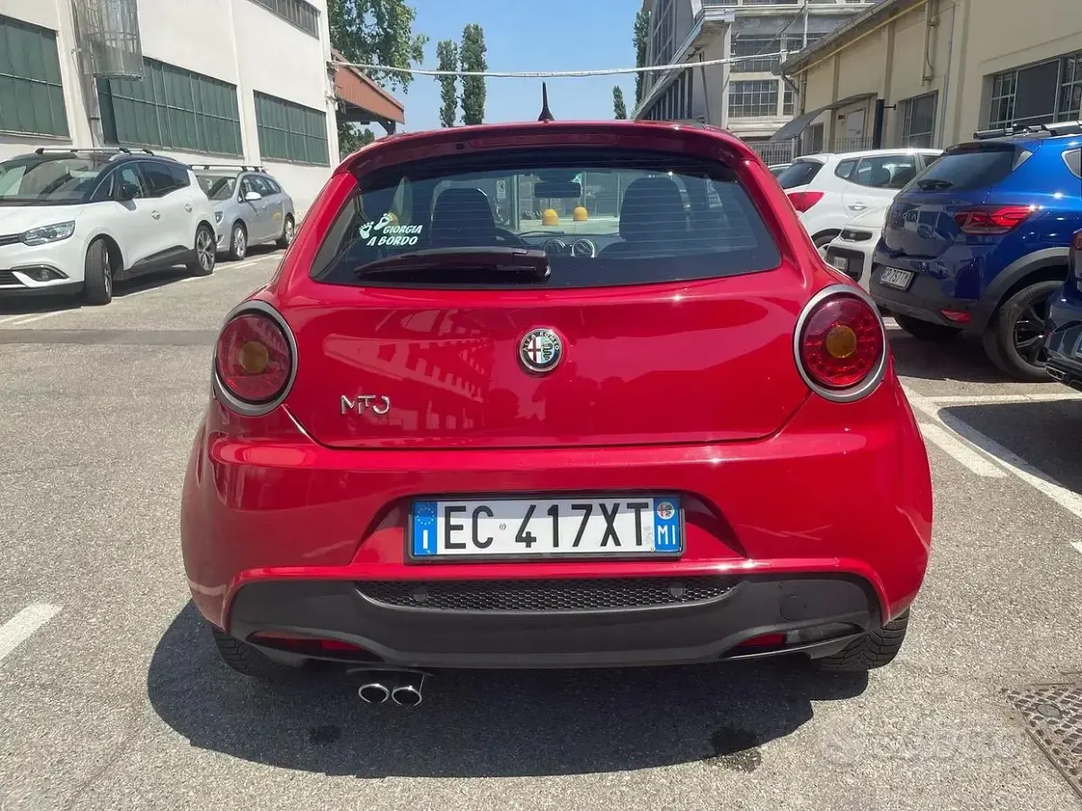 Usata Alfa Romeo MiTo Quadrifoglio Verde 170 CV (125 kW) 2010 Rosso Utilitaria