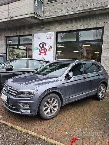 Usata VW Tiguan Advance 150 CV (110 kW) 2018 Grigio metallizzato SUV