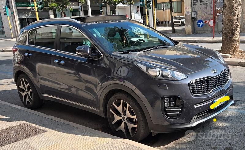 Usata Kia Sportage GT-Line 141 CV (103 kW) 2017 Grigio SUV