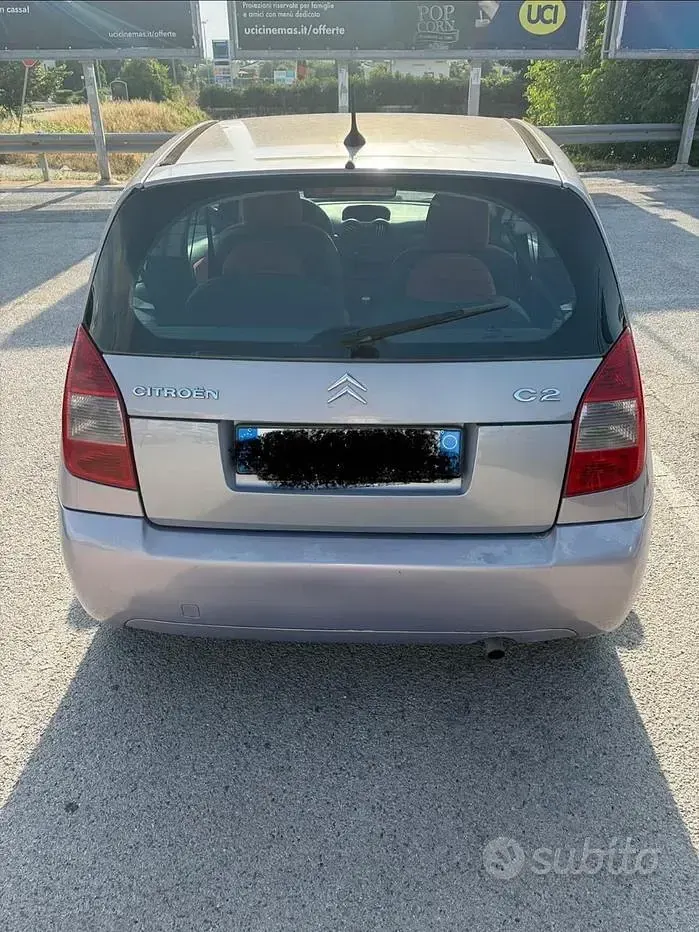 Usata Citroën C2 Elegance 60 CV (44 kW) 2005 Grigio Utilitaria