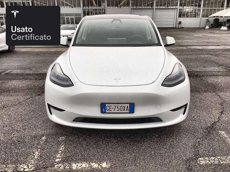 Usata Tesla Model Y Long Range AWD 258 kW (351 CV) 2021 Pearl white multicoat SUV