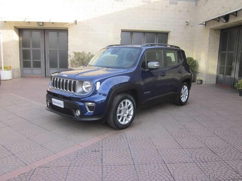 Usata Jeep Renegade Limited 131 CV (96 kW) 2021 Blu scuro SUV