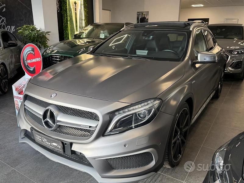 Usata Mercedes GLA45 AMG Premium 381 CV (280 kW) 2017 Grigio SUV