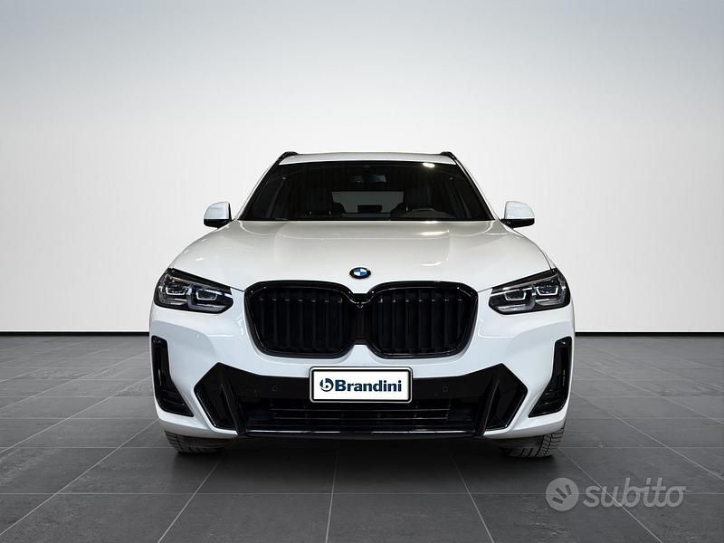 Usata BMW X3 M Sport 190 CV (139 kW) 2022 Gralpine white SUV
