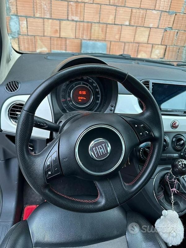 Usata Fiat 500 Pop 75 CV (55 kW) 2008 Bianco Berlina