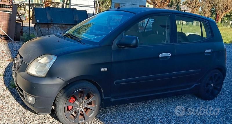 Gebraucht Kia Picanto Sport 65 PS (47 kW) 2006 Schwarz Kleinwagen