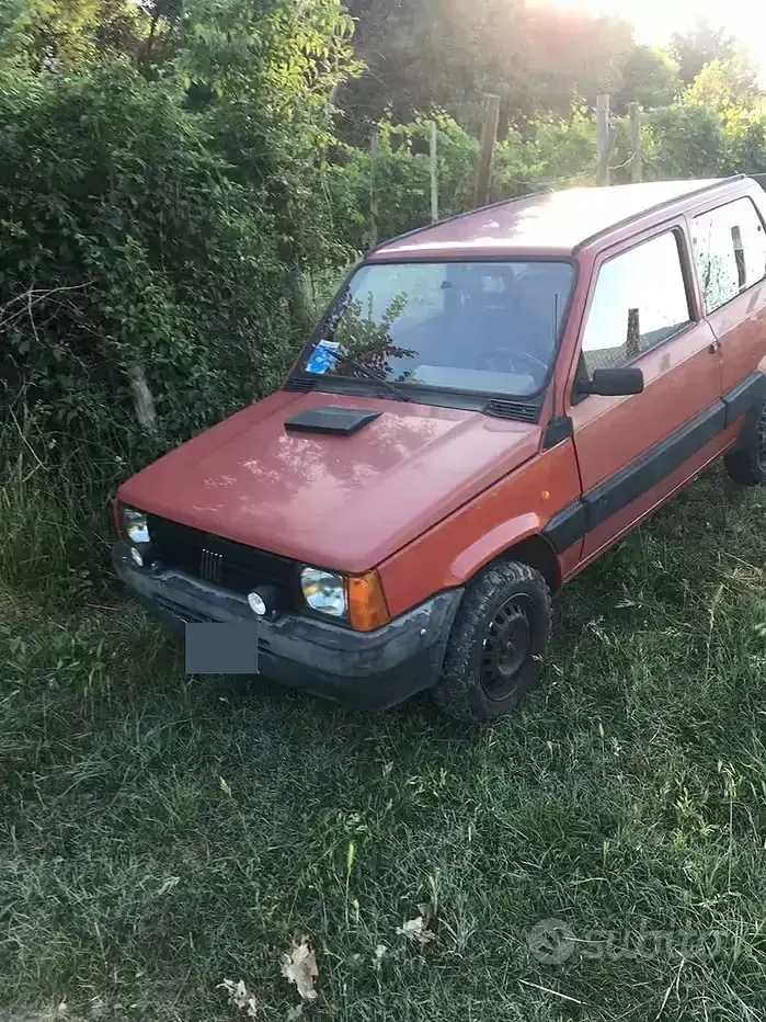 Usata Fiat Panda 39 CV (28 kW) 1997 Rosso Berlina