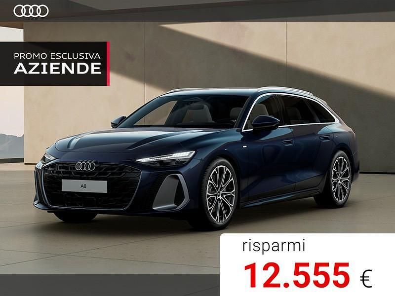 Blu firmamento metallizzato Nuova 2025 Audi A6 S-Line Station wagon | 76.900 € (Buon prezzo) - Immagine 1/4