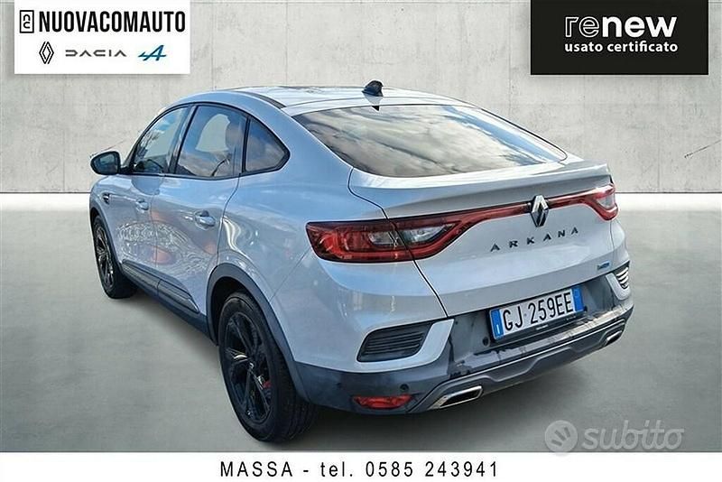 Usata Renault Arkana RS Line 145 CV (106 kW) 2022 Bianco SUV