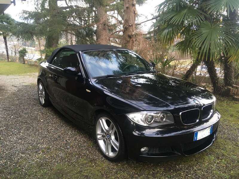 Nero Usata 2008 BMW 120 Cabriolet M Sport Cabrio | 11.500 € (Buon prezzo) - Immagine 1/4