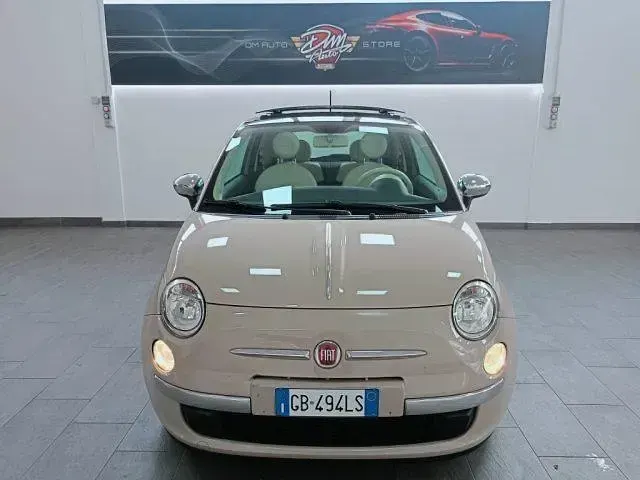 Usata Fiat 500 Lounge 69 CV (50 kW) 2013 Beige Utilitaria