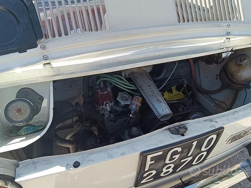 Usata Fiat 850 1970 Bianco Berlina