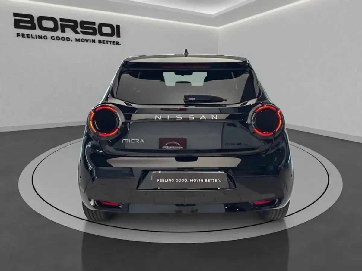 Nuova Nissan Micra Advance 52 kW (71 CV) 2026 Enigma black Utilitaria