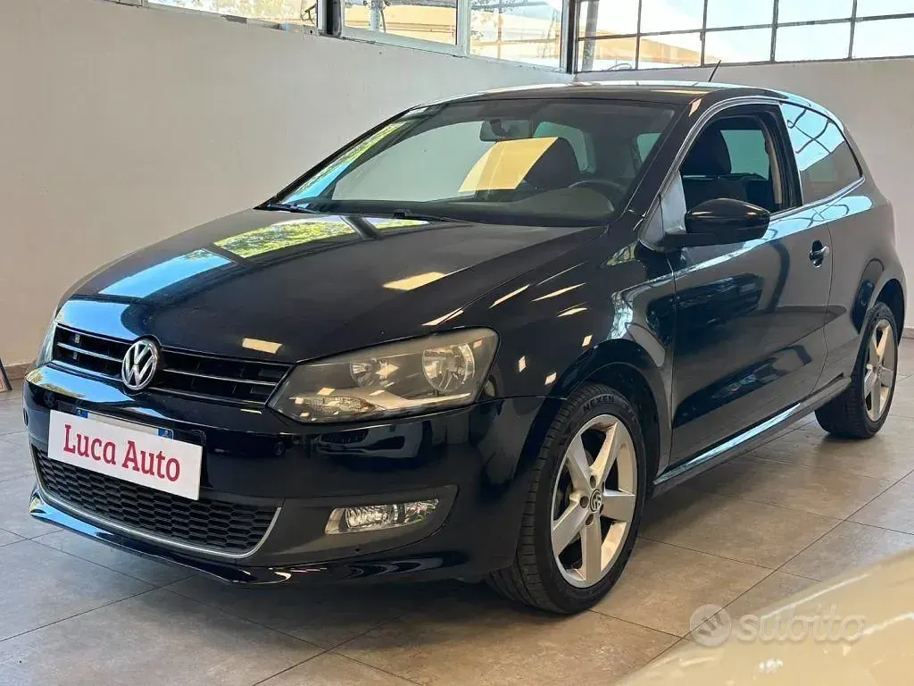 Usata VW Polo Highline 84 CV (61 kW) 2012 Nero Utilitaria