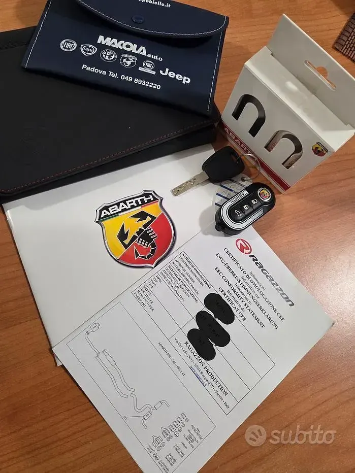 Usata Abarth 595 145 CV (106 kW) 2019 Grigio Berlina