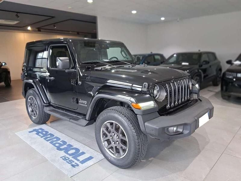 Usata Jeep Wrangler 80th Anniversary 272 CV (200 kW) 2021 Nero SUV