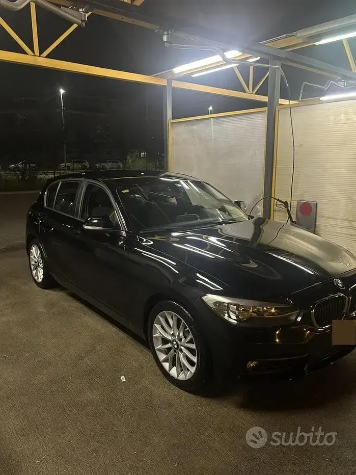 Usata BMW 118 136 CV (100 kW) 2018 Nero Berlina