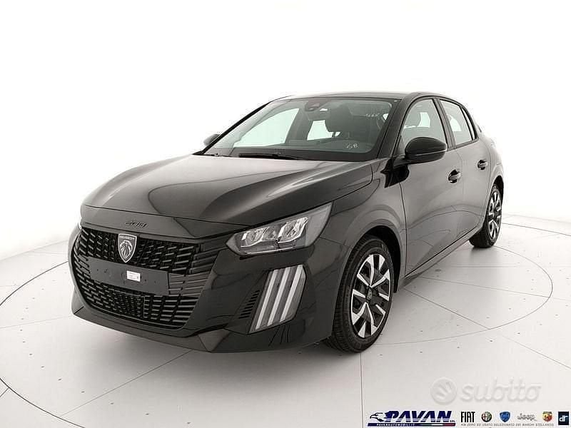 Nuova Peugeot 208 Style 2025 Nero Utilitaria
