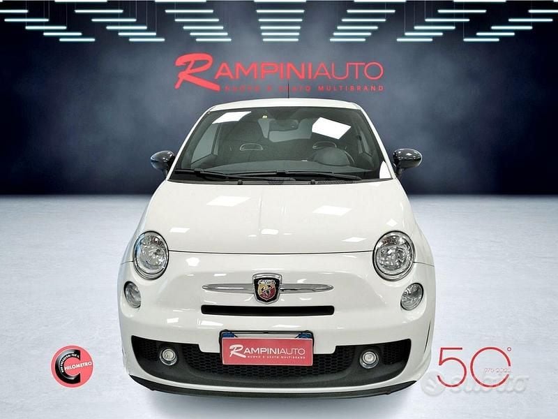 Usata Abarth 500 Custom 140 CV (102 kW) 2014 Bianco Utilitaria