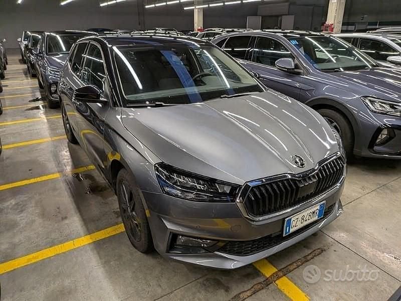 Brugt Skoda Fabia Selection 80 HK (58 kW) 2025 Sort Hatchback