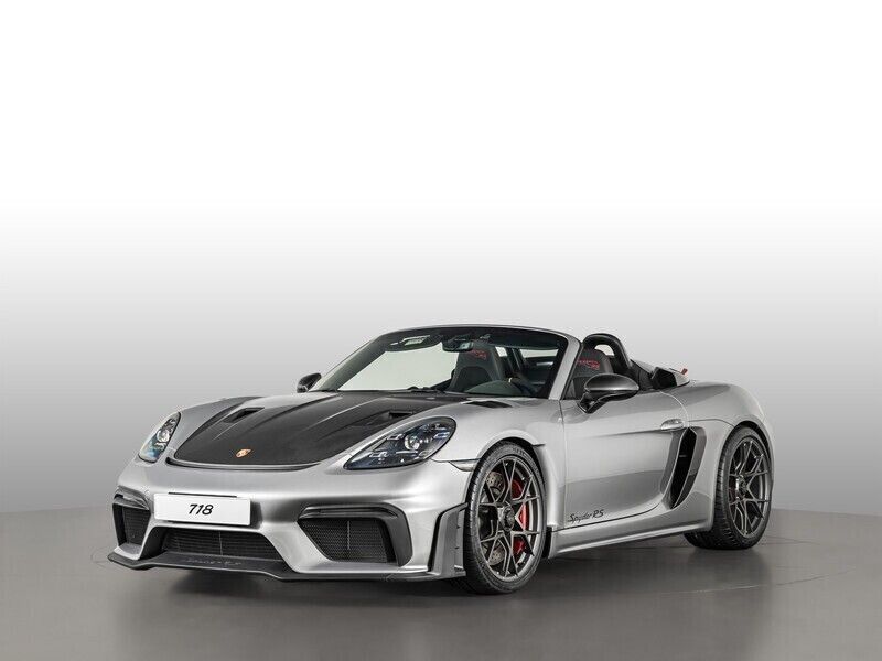 Argento gt metallizzato/capote nera Nuova 2025 Porsche Boxster Spyder Cabrio | 191.954 € - Immagine 1/4