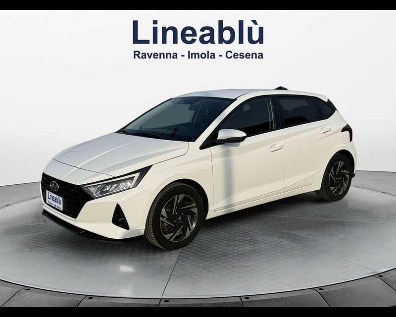 Usata Hyundai i20 83 CV (61 kW) 2022 Bianco Utilitaria