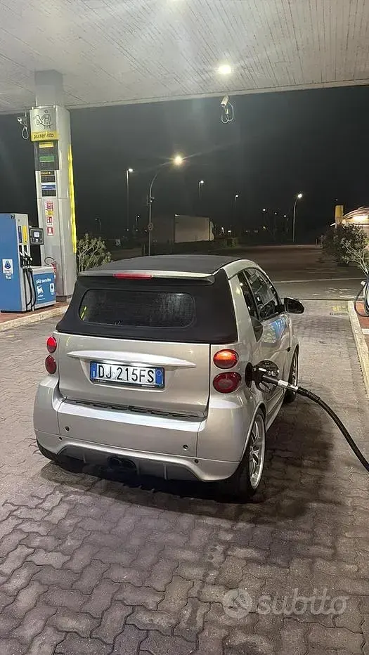 Usata Smart ForTwo Cabrio 84 CV (61 kW) 2007 Grigio Cabrio
