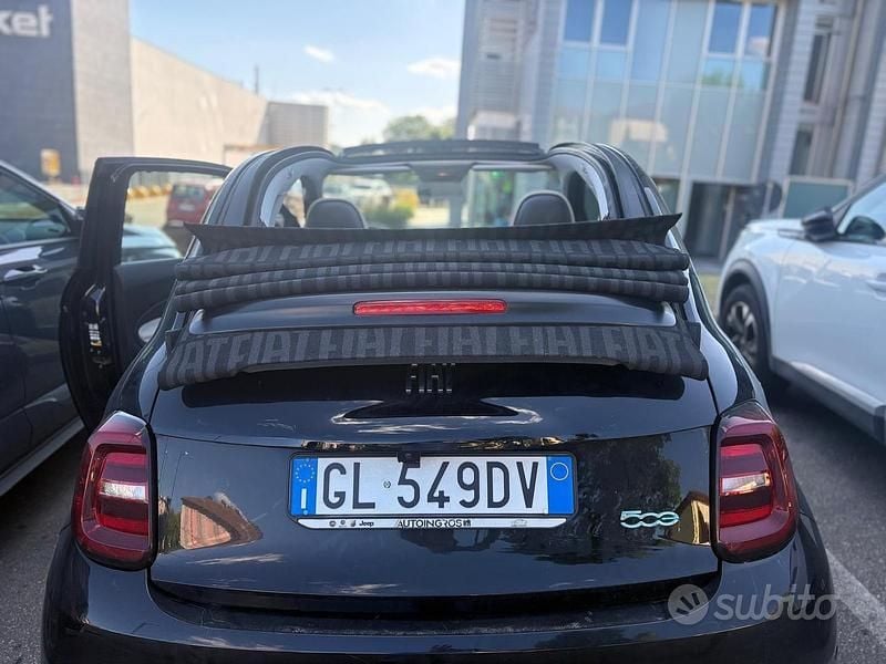 Occasion Fiat 500e La Prima 69 kW (95 ch) 2022 Noir Cabriolet