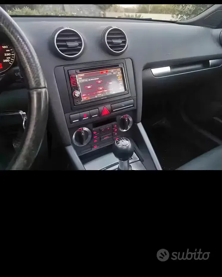 Usata Audi A3 2008 Nero Utilitaria
