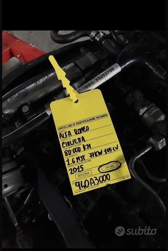 Usata 2013 Alfa Romeo Giulietta Distinctive Due volumi | 8700 € - Immagine 1/4