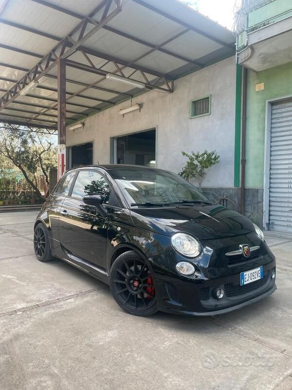 Usata Fiat 500 Abarth 135 CV (99 kW) 2011 Nero Utilitaria