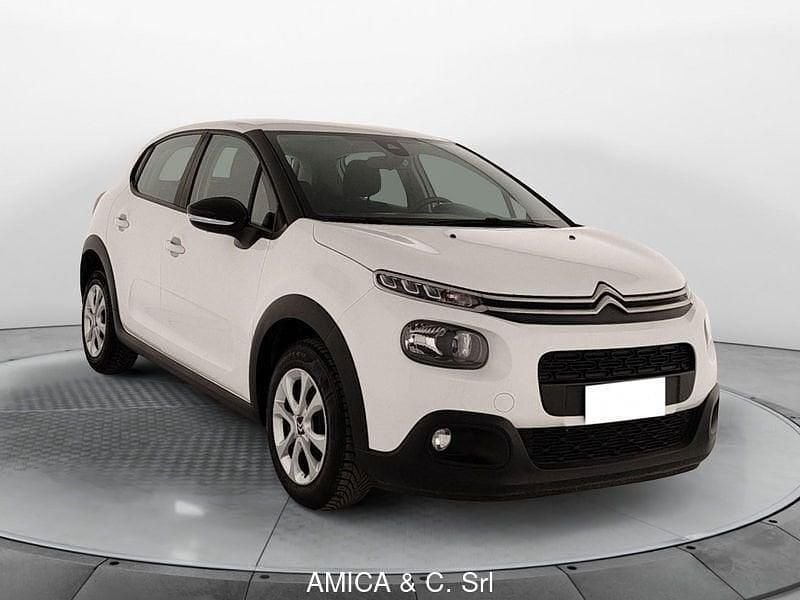 Usata Citroën C3 Feel 83 CV (61 kW) 2020 Bianco Utilitaria